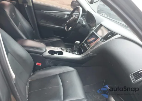 2014 Infiniti Q50 Premium/Sport z USA, uszkodzony, nr VIN JN1BV7AR8EM682399